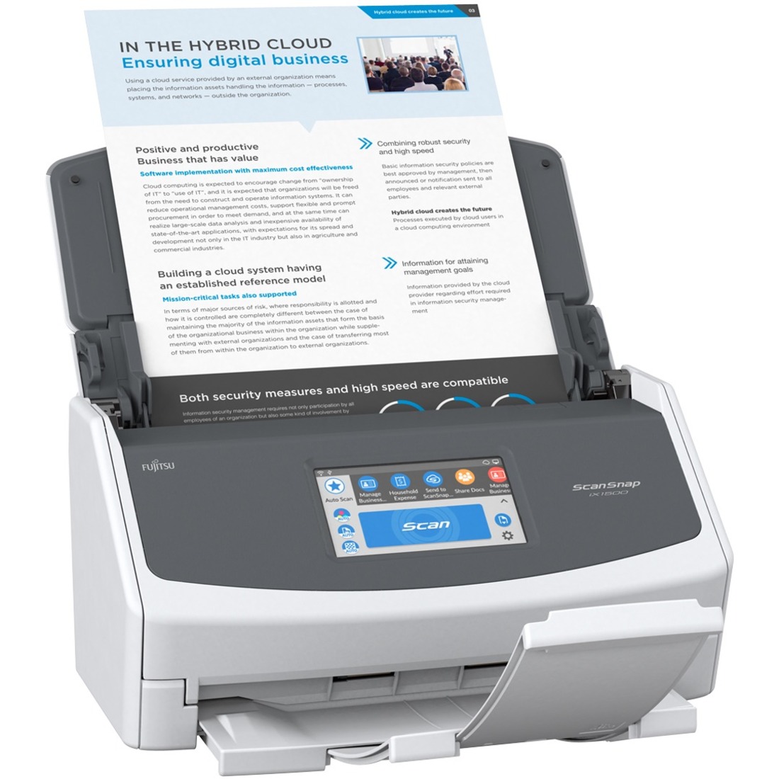Fujitsu ScanSnap iX1500 Sheetfed Scanner - 600 dpi Optical | PCNation