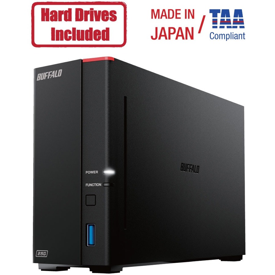 BUFFALO LinkStation 710 1-Bay 8TB Personal Cloud NAS Storage Hard