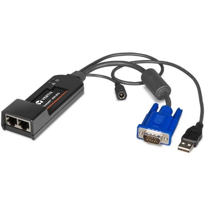 Vertiv Avocent DSView Solution IPIQ IP KVM Device | IT Management | Remote Desktop Access | Rack Manager | VGA (ADX-IPIQ-400)