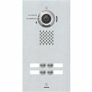 AIPHONE 4-CALL VIDEO DOOR STATIONWITH INDIVIDUAL DIRECTORIES