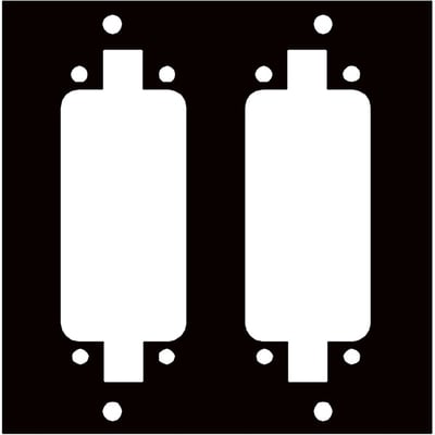 Middle Atlantic Faceplate Insert