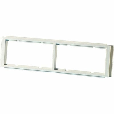 Ortronics Multi-Media Outlet Adapter Panel, Holds Two Tracjack Adapters