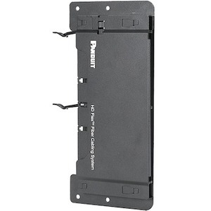Panduit HD Flex FLEX-0RUBR12 Mounting Bracket for Fiber Optic Cassette - Black