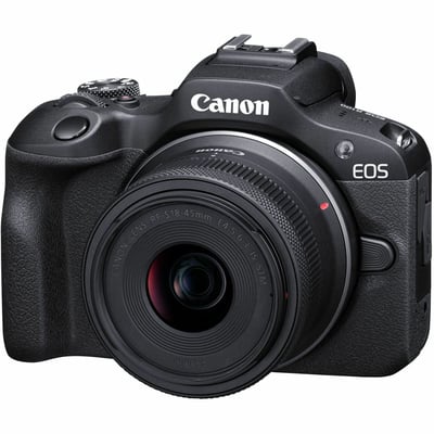 CANON EOS R100 W/RF-S18-45MM F4.5-6.3 IS STM LENS KIT