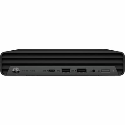 HP Pro Mini 400 G9 Desktop Computer - Intel Core i3 13th Gen i3-13100T Quad-core (4 Core) - 16 GB RAM DDR4 SDRAM - 256 GB M.2 PCI Express NVMe SSD - Mini PC