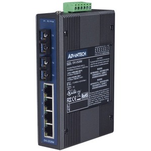 Advantech 4+2 SPF Port Unmanaged Industrial Ethernet Switch