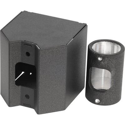 Chief Single Electric Outlet Coupler - TAA Compliant - Black