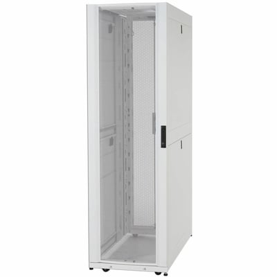 APC by Schneider Electric NetShelter SX, Server Rack Enclosure, 52U, White, 600W x 1200D mm