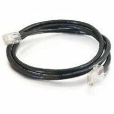 Quiktron Q-Series Patch Cords, CAT6, Non-Booted, Black, 7 FT