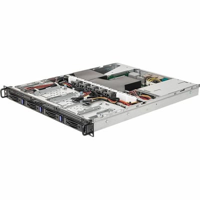 ASROCK RACK 1U4LW-X570/2L2T RPSU 1U RACKMOUNT SERVER BAREBONE AMD AM4 RYZEN PGA