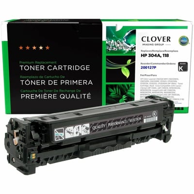 Clover Imaging Remanufactured Black Toner Cartridge for HP 304A (CC530A)