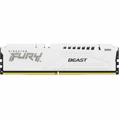 16GB 6000MT/S DDR5 CL30 DIMM FURY BEAST WHITE EXPO