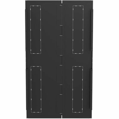 Panduit FlexFusion Day 2 Side Panel, 51RU x 1070mm, Black