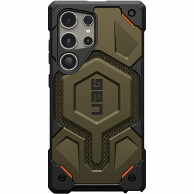 Urban Armor Gear Monarch Kevlar® Series Galaxy S24 Ultra Case - Kevlar Element Green