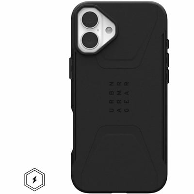 UAG CASE IPH16 PLUS CIVILIAN MGSF-BLACK