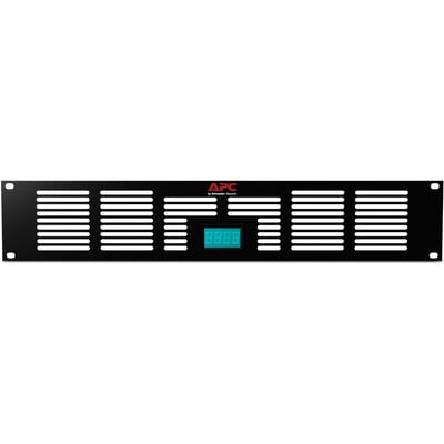 NetShelter 2U Vent Panel with Temperature Display for 2U Rack Fan Panel (ACF600)