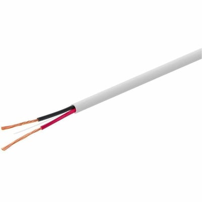 MONOPRICE ACCESS SERIES 18AWG CL3 RATED 2-CONDUCTOR SPEAKER WIRE 250FT WHITE