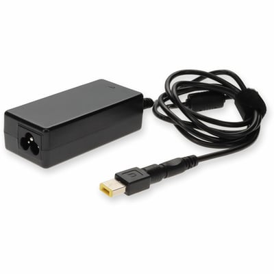 AddOn Lenovo 0B47030 Compatible 45W 20V at 2.25A Black Slim Tip Laptop Power Adapter and Cable