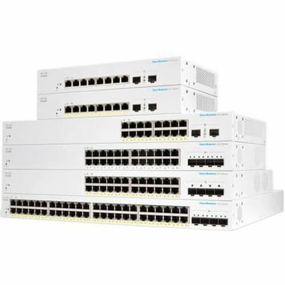CBS220 SMART 48-PORT GE, POE, 4X10G SFP+ REMANUFACTURED