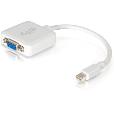 8IN MINI DISPLAYPORT TO VGA M/F WHT ADAP