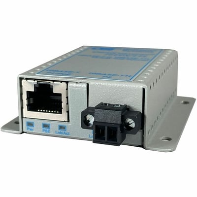 SINGLE PAIR ETHERNET MEDIA CONV ERTER RJ-45/POE 2-PIN -40 TO 75C AC