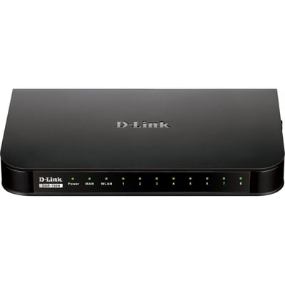 D-Link DSR-150N 8-Port 10/100 Wireless VPN Router with Dynamic Web Content Filtering
