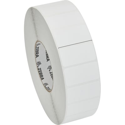 Zebra Label Paper 2 x 1in Direct Thermal Zebra Z-Perform 2000D 3 in core