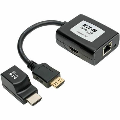 Tripp Lite by Eaton HDMI over Cat5/6 Extender Kit Transmitter/Receiver for Video/Audio PoC Up to 100 ft. (30 m) TAA