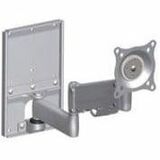 Chief Height-Adjustable Dual Arm Wall Mount - For Flat Panel Displays - Silver