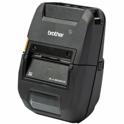 Brother RuggedJet RJ-3230BL Mobile Direct Thermal Printer - Monochrome - Portable - Label/Receipt Print - Ethernet - USB - Bluetooth - Black