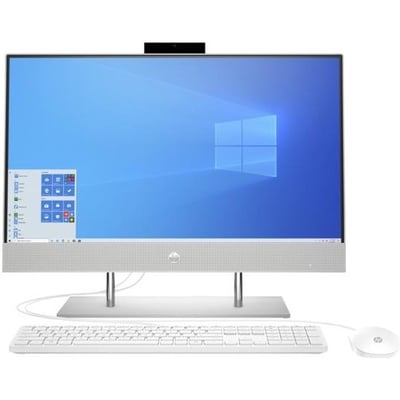 HP 24-dp0000 24-dp0160 All-in-One Computer - AMD Ryzen 5 4500U - 12 GB - 512 GB SSD - 24" - Desktop - Natural Silver