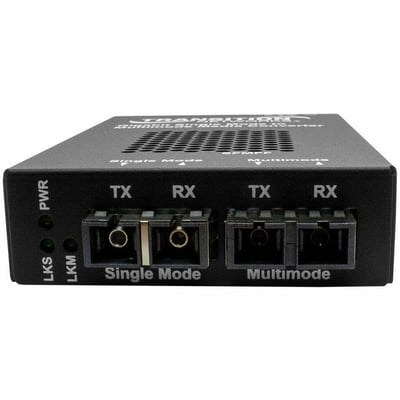 Transition Networks Stand-alone Fiber to Fiber Media Converter