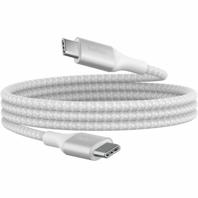 240W BRAIDED C-C CABLE 1M WHT