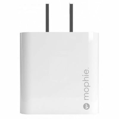USB-C 20W WALL ADAPTER - WHITE SMALL COMPACT 20W FAST CHARGING
