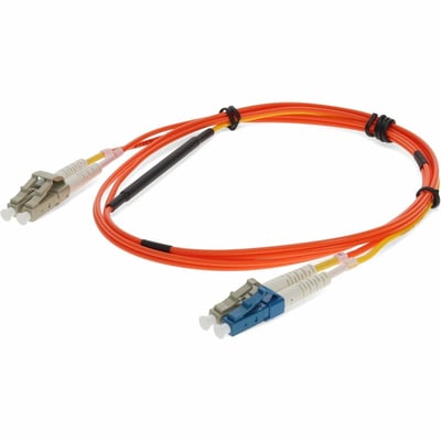 AddOn 3m LC (Male) Orange OM2 to LC (Male) Yellow OS2 Duplex OFNR Mode Conditioning Cable