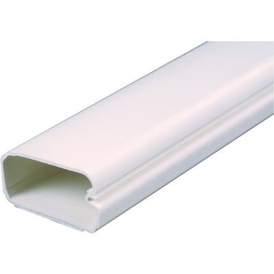 Wiremold Uniduct One-Piece Latching Raceway Fitting - White - TAA Compliant