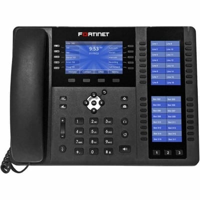 FORTIFONE-580B IP PHONE WITH 4.3 AND DUAL 3.5 COLOR SCREENS 96 P