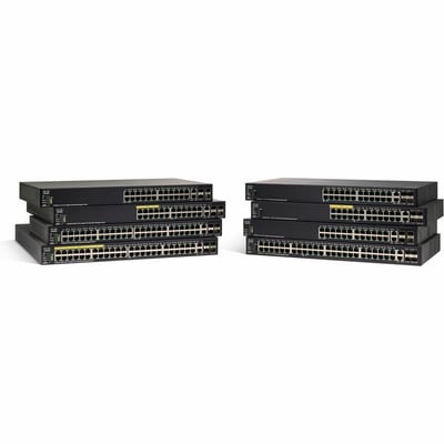 CISCOSF550X-24P24PORT10/100POESTACKABLESWITCH REMANUFACTURED
