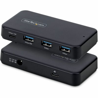 4-PORT USB-C USB-A HUB 5GBPS SELF-POWERED