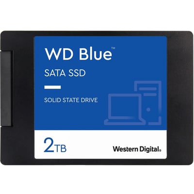 WD 2TB BLUE 3D NAND INTERNAL PC SSD SATA III 6 GBS 2.5IN/7MM UP