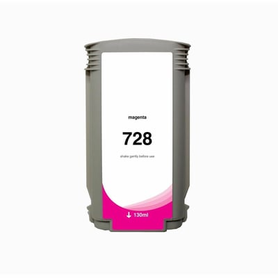 WF Non-OEM New Magenta Wide Format Ink Cartridge for HP 728 (F9J66A)