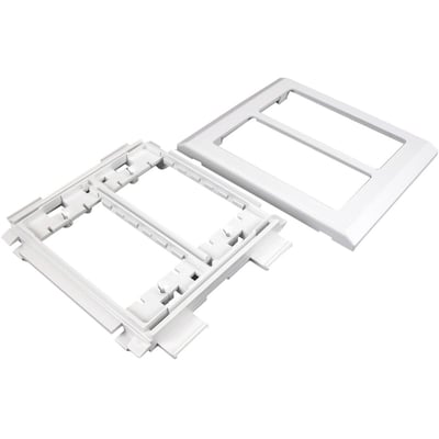 Wiremold 5400 Series Device Bracket Fitting, Ivory