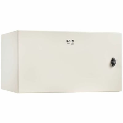 Tripp Lite by Eaton SmartRack Industrial Enclosure with Lock - NEMA 4, Wall Mount, Metal Construction, 16.5 in. Depth, 6U, Gray