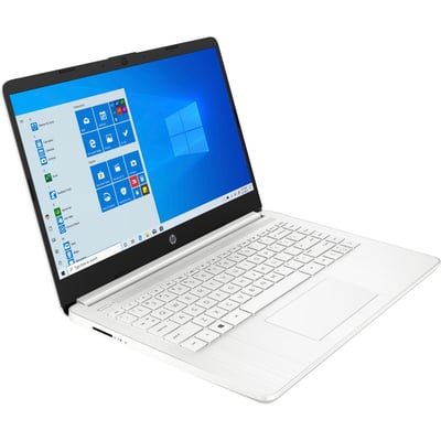 HP 14-fq0070nr 14" Notebook - HD - AMD 3020E - 4 GB - 64 GB Flash Memory - Snow Flake White