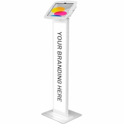 BRANDABLE FLOOR STAND WITH LIGHTING KIT