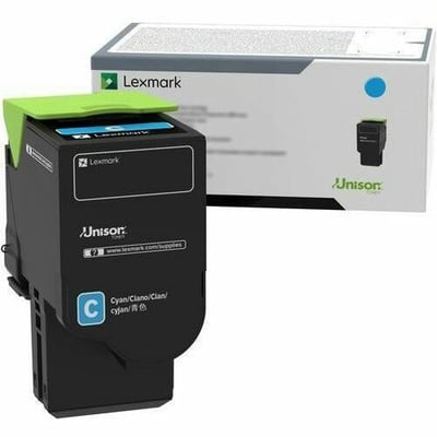 Lexmark Unison Original Extra High Yield Laser Toner Cartridge - Cyan Pack