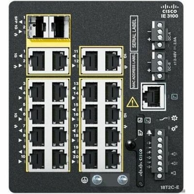 IE3100W/18GECOPPER2GECOMBOFXDSYSNTWRKESSENTLS REMANUFACTURED