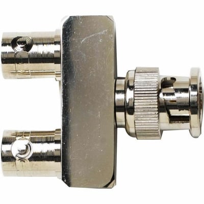Pomona BNC (F/M/F) Adapter, In-Line, 75 Ohms