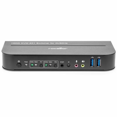 2X1 KVM SWITCH SOLIDKVM SK06 4K HDMIUSB 3.0KVM