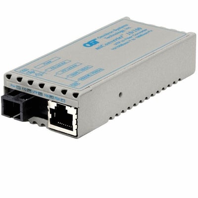 10/100 ETHERNET MEDIA CONVERTER SC SM SF 1310/1550NM 20KM NO PWR